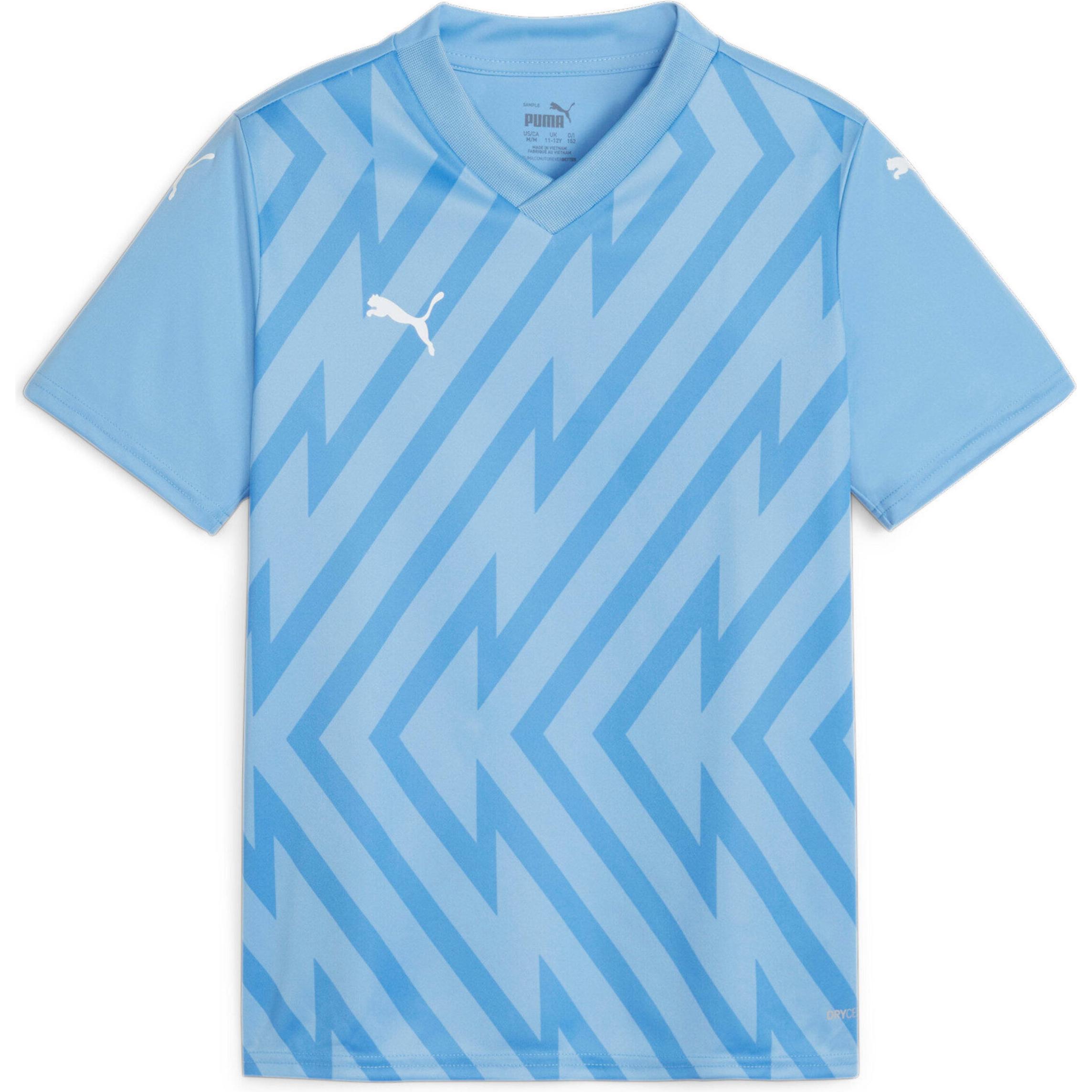 Puma, Jungen, Sportshirt, teamGLORY Jersey Jr (116), Blau, 116