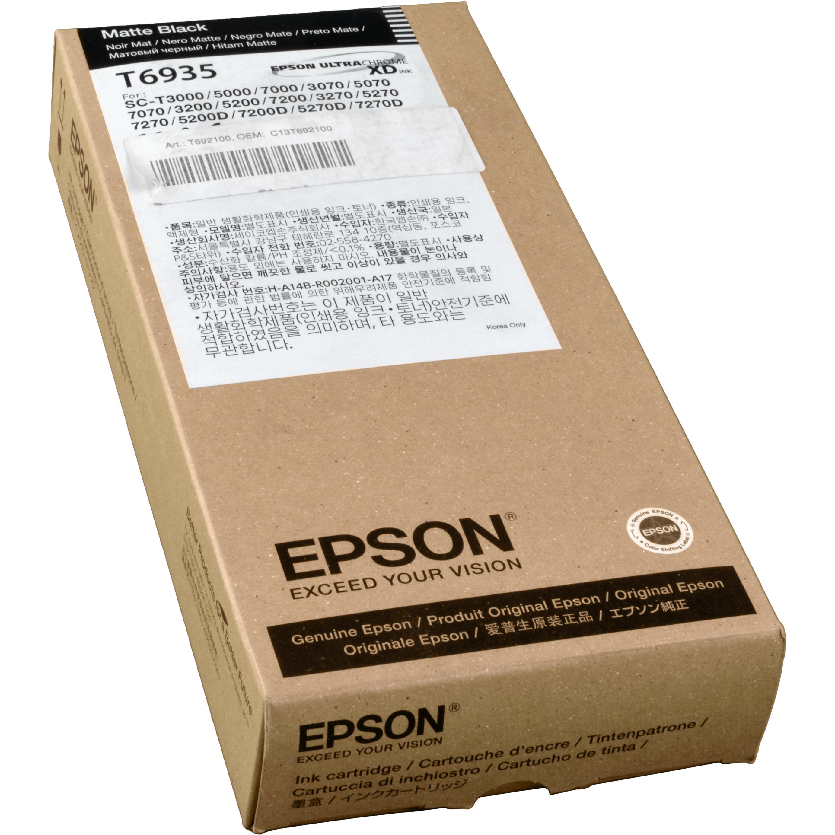 Thumbnail - Epson, Druckerpatrone, T692100 Tinte foto schwarz Standardkapazität 110ml 1er-Pack UltraChrome XD (BK)
