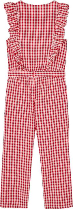 Actual product image Vertbaudet Karierter Mädchen Jumpsuit mit Volants (98)