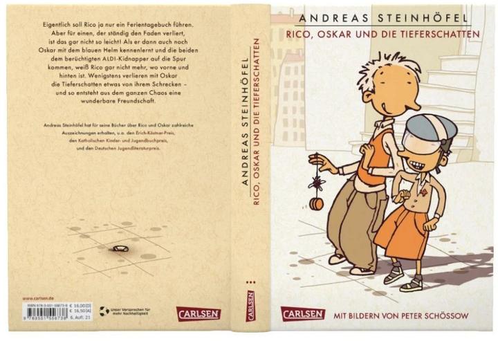 Produktbild Rico, Oskar und die Tieferschatten (Andreas Steinhöfel, Peter Schössow, Deutsch)