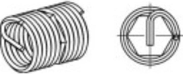 Conrad Components Threaded inserts 6 mm 1070177 2