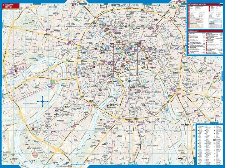 Immagine prodotto Mosca 1:15 000