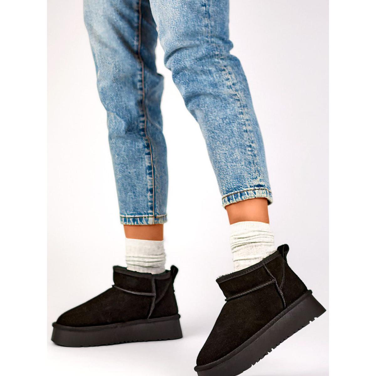 Primo, Damen, Boots + Stiefel, Schneeschuhe, Schwarz, (41)