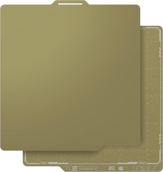 Biqu 257×257mm PEI doppelseitige Bauplatte Druckplatte für Bambu A1 / P1 / X1 / P2
