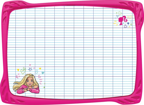 Image du produit Maped Ardoise blanche effaçable incassable Barbie