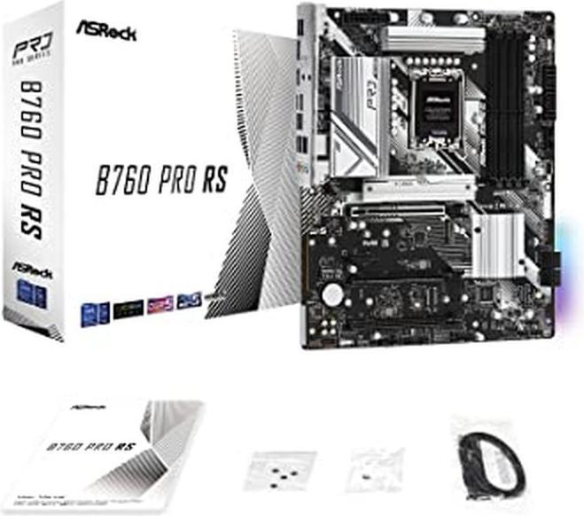 Actual product image AsRock B760 Pro RS (LGA 1700, Intel B760, ATX)