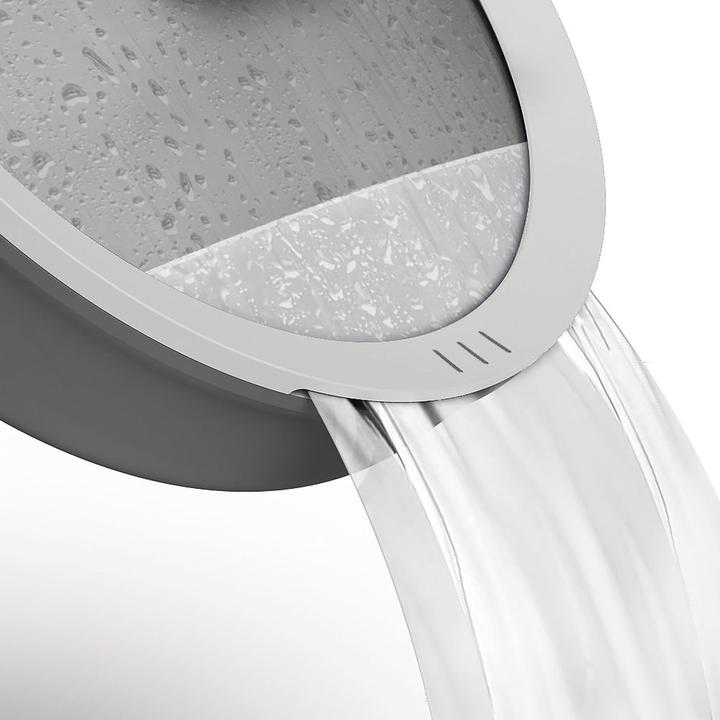 Productafbeelding BergHoff Bedekte steelpan met antiaanbaklaag Balance Moonmist 18cm (Steelpan, Aluminium, 18 x 13 cm)