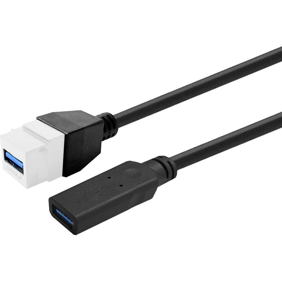 Vivolink Keystone White USB3,0 (0.20 m, USB 3.0) (PROKEYUSB3AFF0,2W)