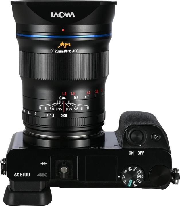 Produktbild Venus Optic Festbrennweite Laowa Argus 25mm f/0.95 CF APO – Sony E-Mount (Sony E, APS-C / DX)