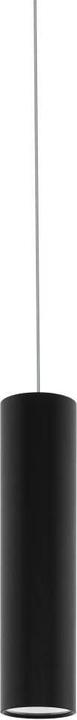 Actual product image EGLO 62563 TORTORETO LED pendant light 1x21W Ø100mm black warm white