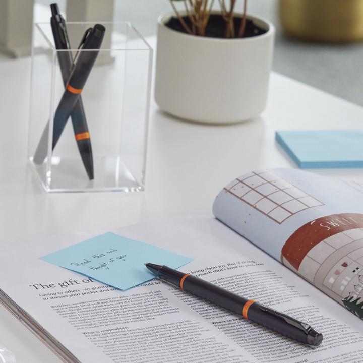 Produktbild Parker Pen Rollerball IM Vibrant Rings F (Schwarz / Orange, 1 x)