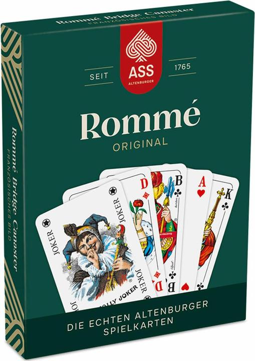 Productafbeelding Cartamundi Romme/Canasta/Bridge 2x55 kaarten in kaartendoosje (Duits)