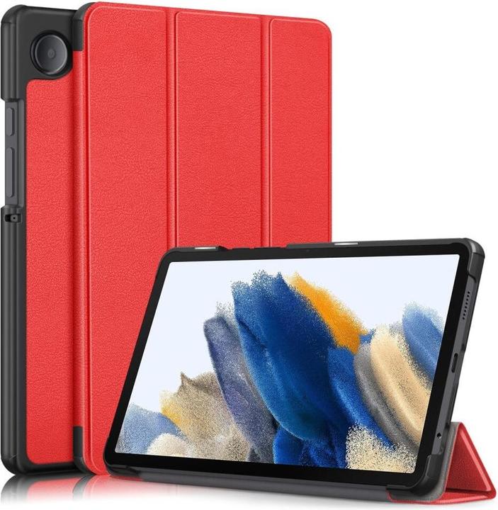 Image du produit Cover-Discount Galaxy Tab A9 - Étui Smart Tri-fold rouge (Galaxy Tab A9)