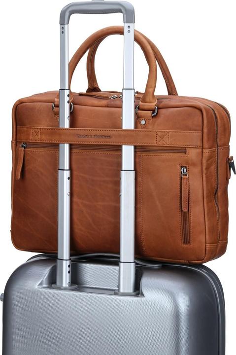 Produktbild The Chesterfield Brand Chesterfield Brand Leren Laptoptas Cognac Boston (17.32")