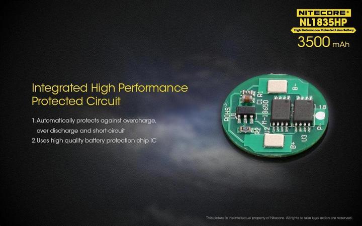 Image du produit Nitecore 18650 Nl1835hp