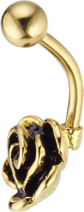 Image du produit Bijouteria Piercing nombril (Revêtement PVD (couleur or), Acier chirurgical 316L)