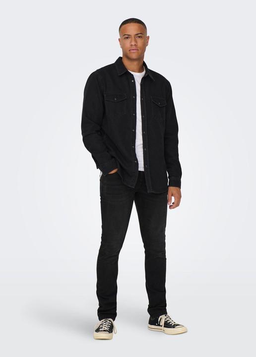 Immagine prodotto Only & Sons Camicia di jeans (L)