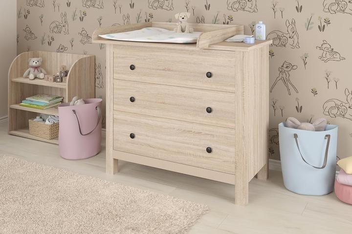 Actual product image Shefa Kids Wickelaufsatz für Ikea Kommoden (MALM, HEMNES, NORDLI)