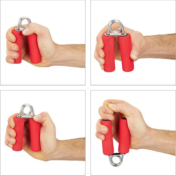 Image du produit Relaxdays Pince de musculation en lot de 2, rembourrée