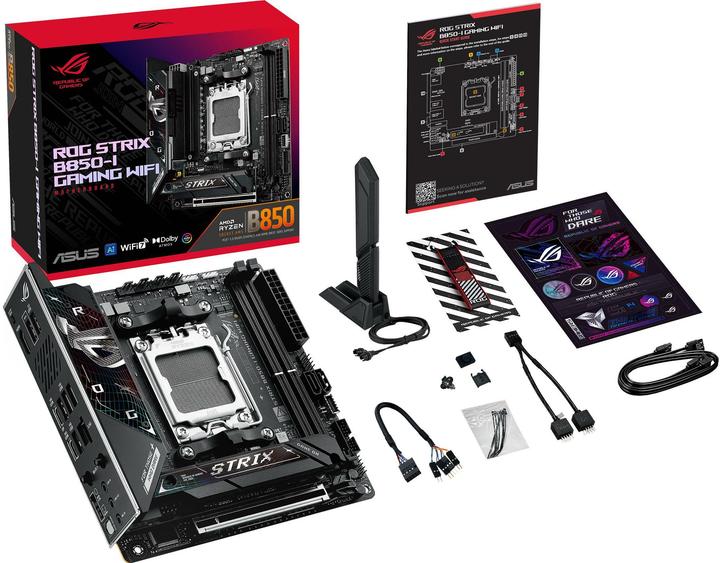 Immagine prodotto ASUS ROG STRIX B850-I GAMING WIFI (AM5, AMD B850, Mini-ITX)