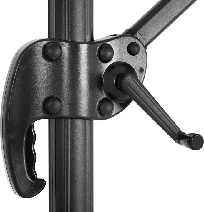Produktbild Uniprodo Ampelschirm Sonnenschirm Pendelschirm Ø 300 cm dreh- und neigbar UPF 50+ (2.95 m)