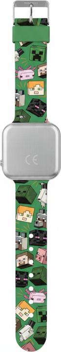 Image du produit Disney Minecraft Charakter LED-Uhr mit Print (Montre numérique)
