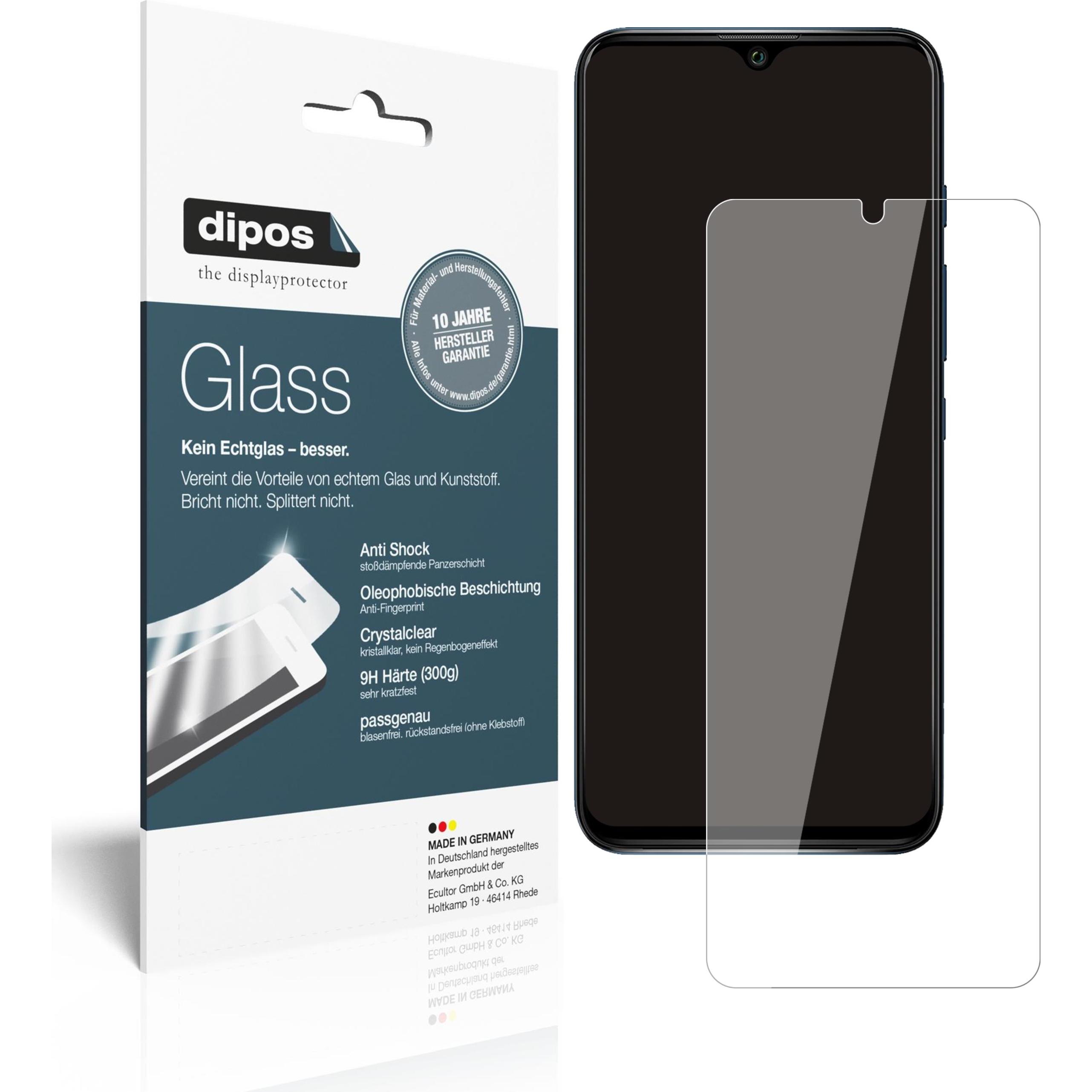 Dipos Displayschutz Anti-Shock (2 Stück, Wiko Power U30), Smartphone Schutzfolie, Transparent