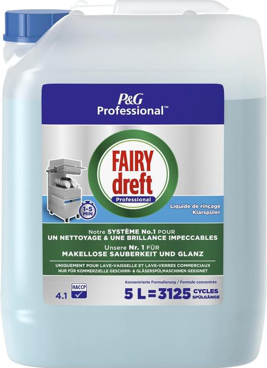 Fairy Professional rinse aid 5.0 l (Liquid, 3125 Washing cycles)