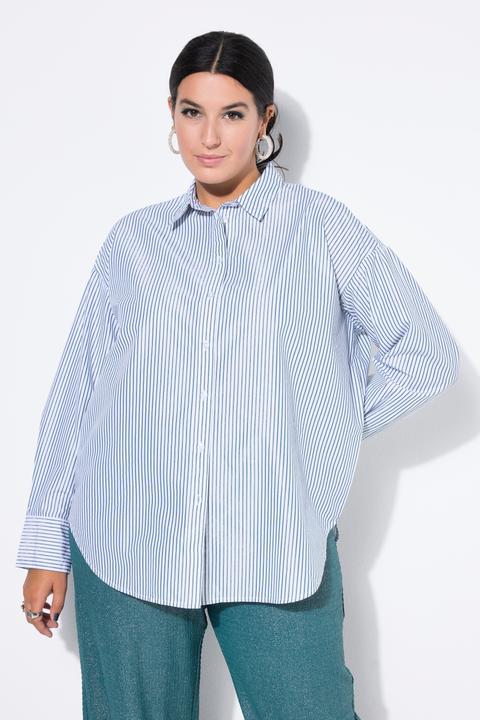 Immagine prodotto Studio Untold Camicia dal taglio oversize con righe glitterate (60)