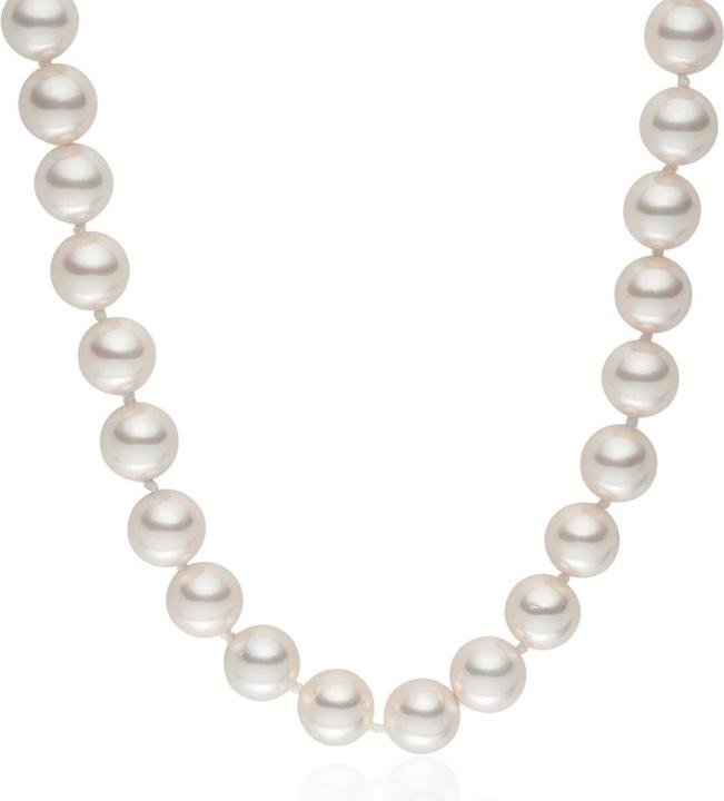 Produktbild Lulu & Jane Damen Messing Muschelkernperle silber 50,0 cm - 29591 (Messing 100%, 50 cm)