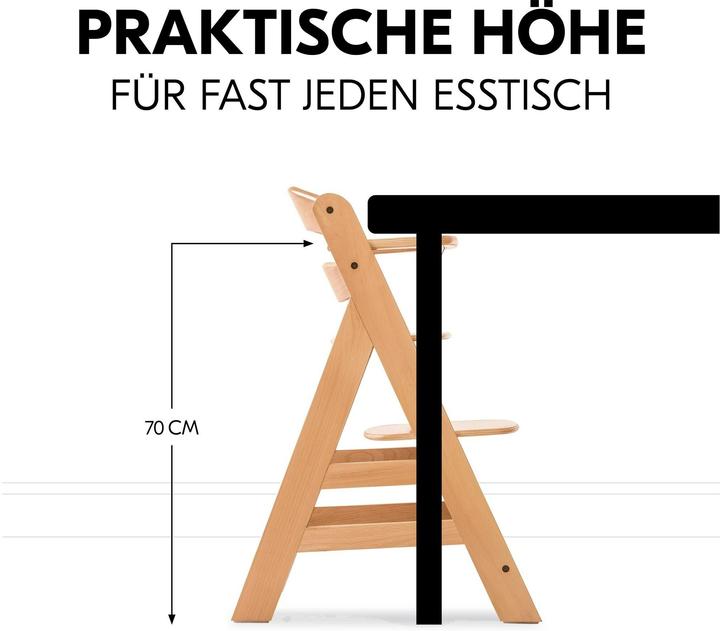 Actual product image Hauck Alpha Newborn Set Pre Nature (Stair high chair)