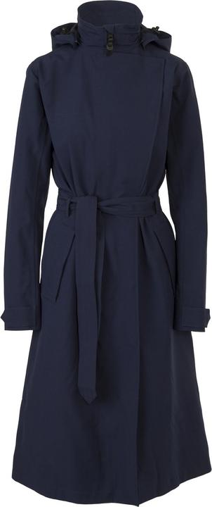 Agu Trench Coat Long Urban Outdoor - Dames regenjas - Blauw - Maat S