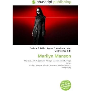 Marilyn Manson, Fachbücher