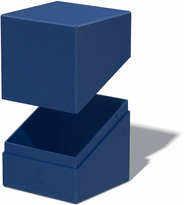 Actual product image Ultimate Guard Card Box Return To Earth Boulder Deck Case 100+ Blue
