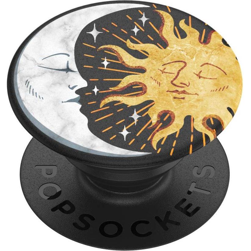 Thumbnail - PopSockets PopGrip Sun and Moon, Smartphone Halterung, Schwarz