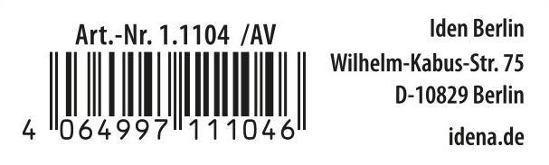 Valeurs nutritives et ingrédients Idena Classeur à anneaux Eco A4 2 anneaux gris clair FSC-Mix (A4, 20 mm, 1 pcs)