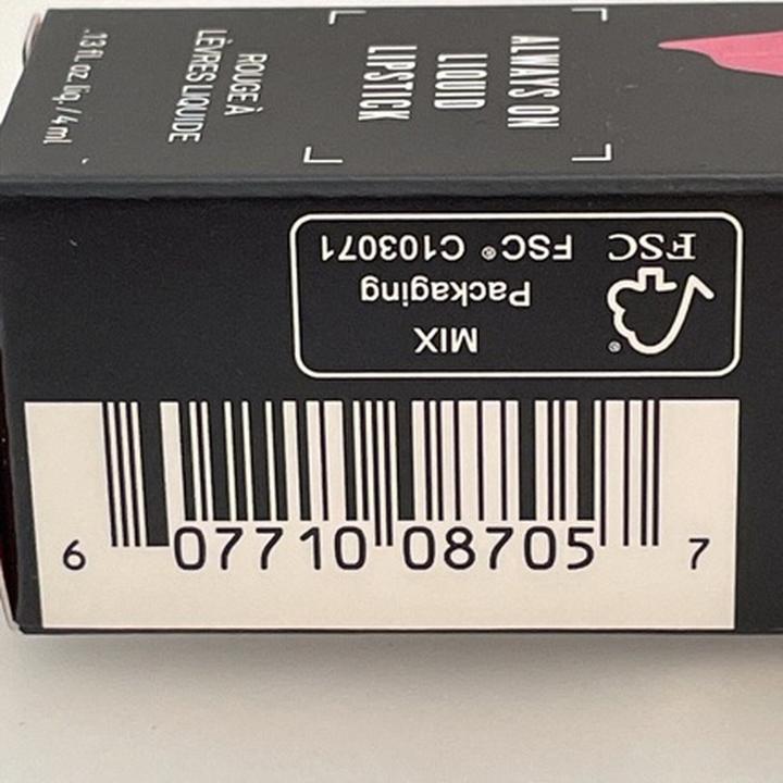 Produktbild Smashbox Always On Liquid Lipstick Hair Flip (Hair Flip Pink)