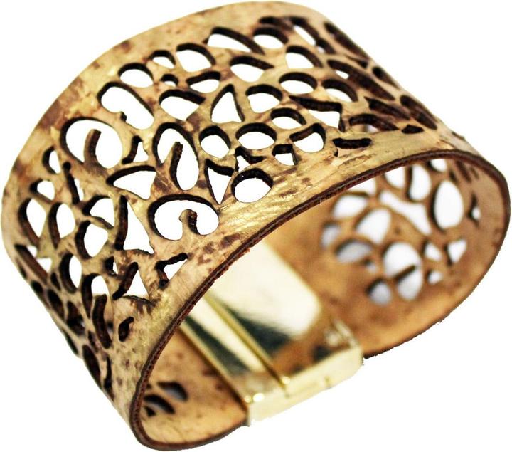 Immagine prodotto Artipel Armband «Pattern» aus Kork (20 cm, Zamac)