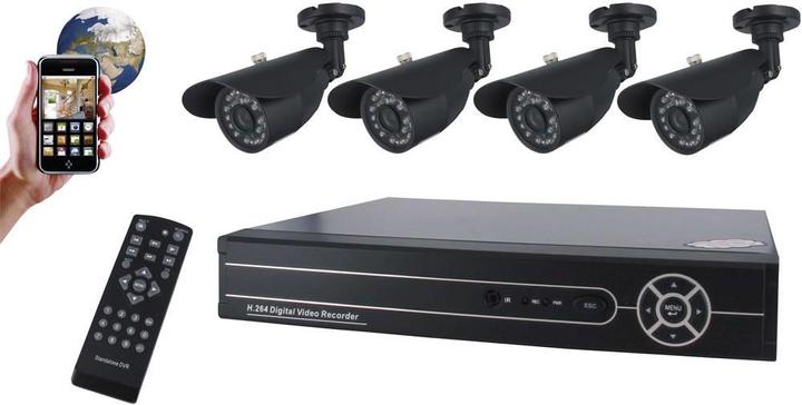 Produktbild Flamingo Analog Überwachungskamera-Set
