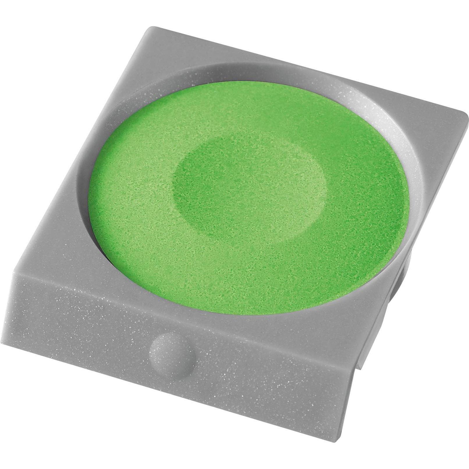 10x Pelikan, Künstlerfarbe + Bastelfarbe, Einzelfarben-Näpfchen - neues Modell, gelbgrün (Gelbgrün, 1000 ml)