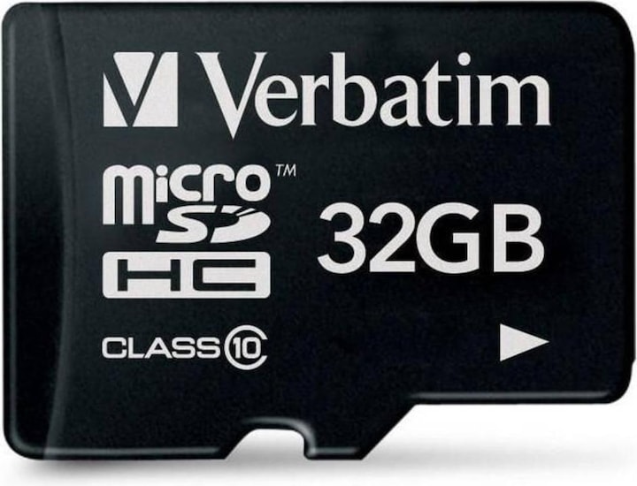 Actual product image Verbatim Micro SDHC Card (32 GB, microSDHC, U1, UHS-I)
