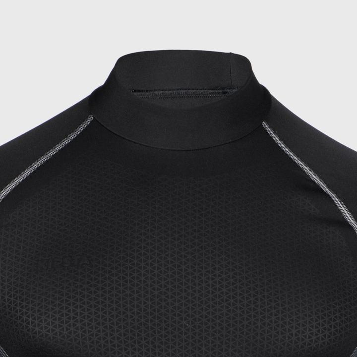Produktbild Kipsta Herren Rugby Funktionsshirt langarm - SS Trikot R500 schwarz (XS)