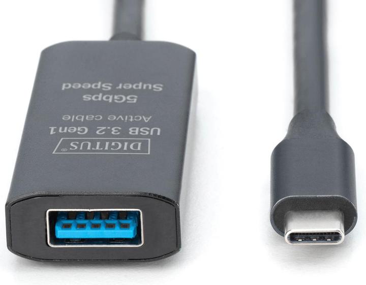 Actual product image Digitus USB type C - USB A (5 m, USB 3.2 Gen 1, 5 W)