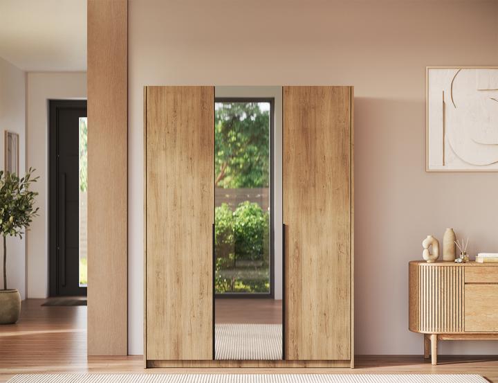 Produktbild ADRK Furniture Alera III Drehtürenschrank (148 x 58 x 204 cm)