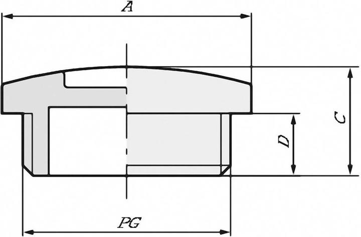 Produktbild Lapp Verschlussschraube PG21 Messin