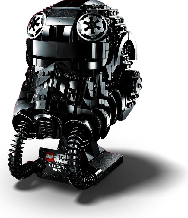 Actual product image LEGO TIE Fighter Pilot Helmet (75274, LEGO Star Wars)