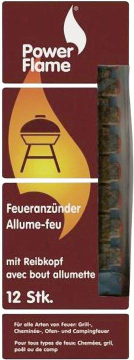 Produktbild Powerflame Anzündriegel 12 Stk