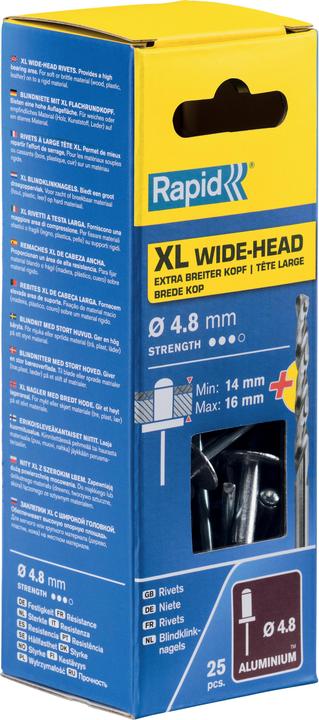 Produktbild Rapid XL Blindniete Ø 4,8 x 20 mm