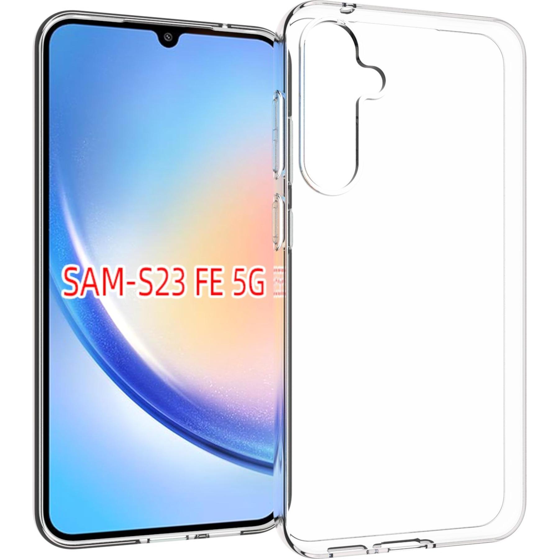 Iiglo Galaxy S23 FE Cover in silicone (gennemsigtig) (Samsung Galaxy S23 FE), Cover smartphone