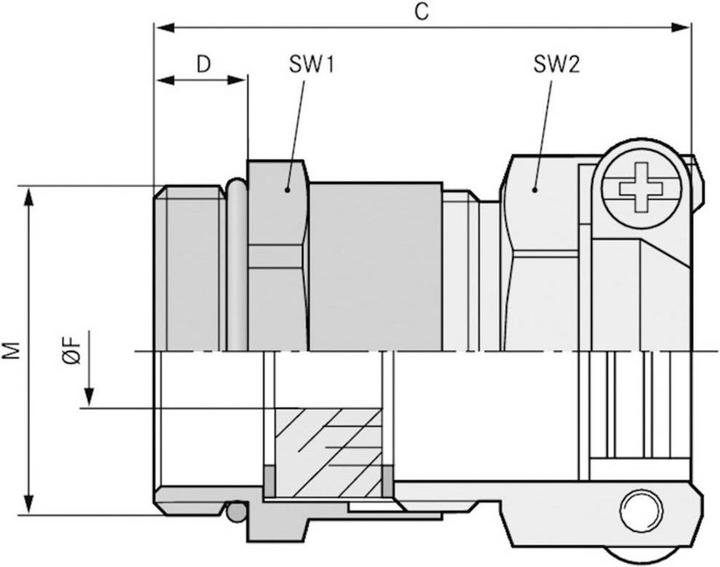Produktbild Lapp Skindicht® Skz-M 20x1,5/13,5 K